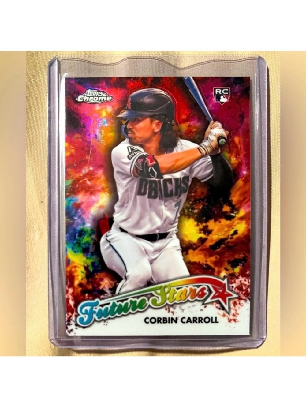 Arizona Diamondbacks Corbin Carroll Topps Update Chrome FUTURE STARS Rookie Card